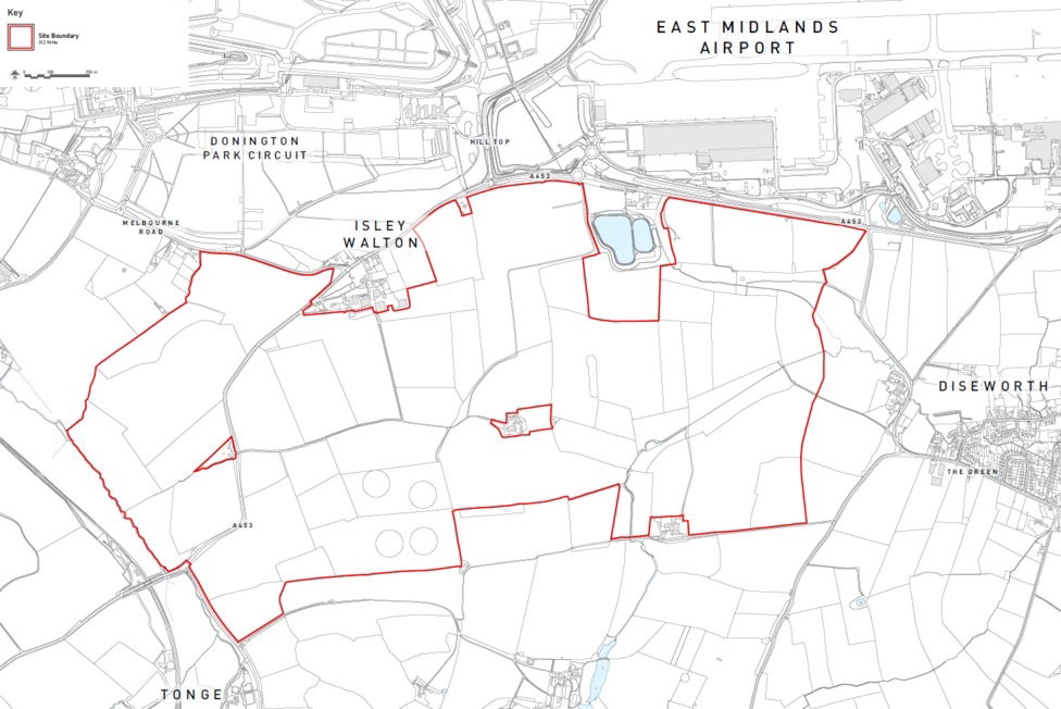 The planned site for the new development