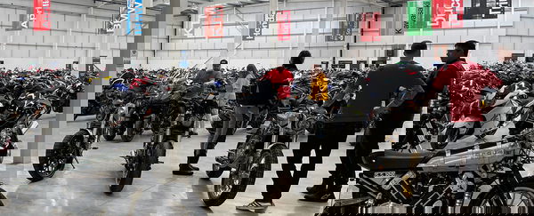 Bike showroom