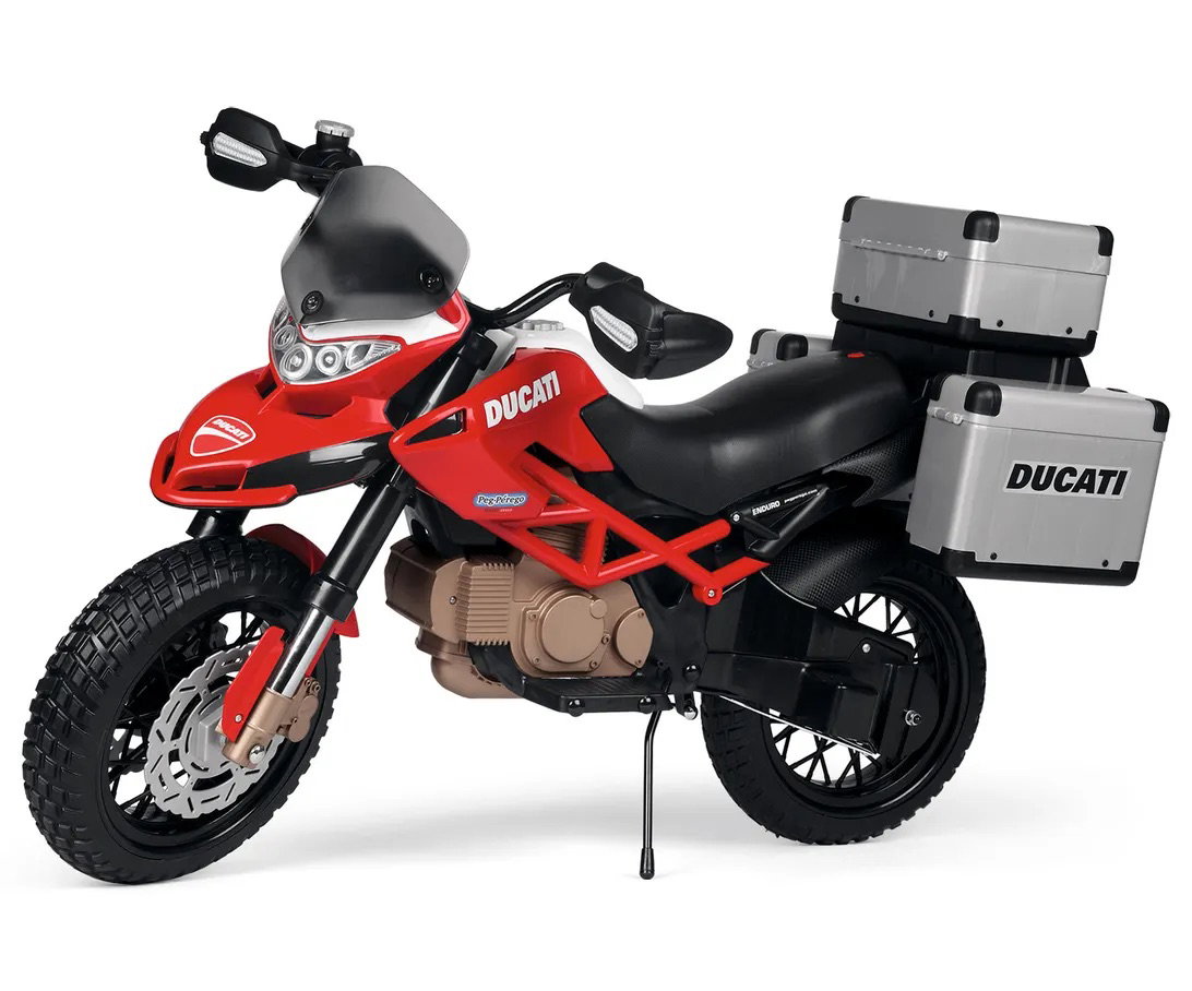 A Ducati ride-on toy