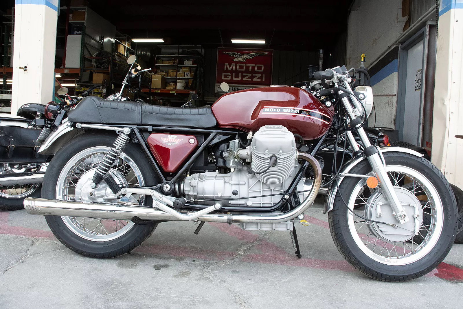 Ewan McGregor's Moto Guzzi V7 Sport is for sale