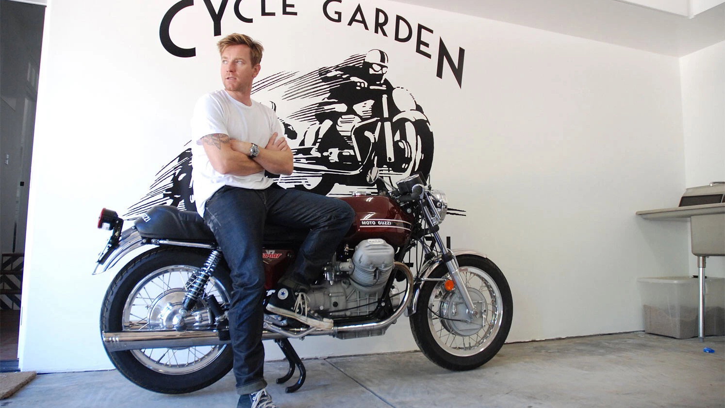 Ewan McGregor's Moto Guzzi V7 Sport is for sale