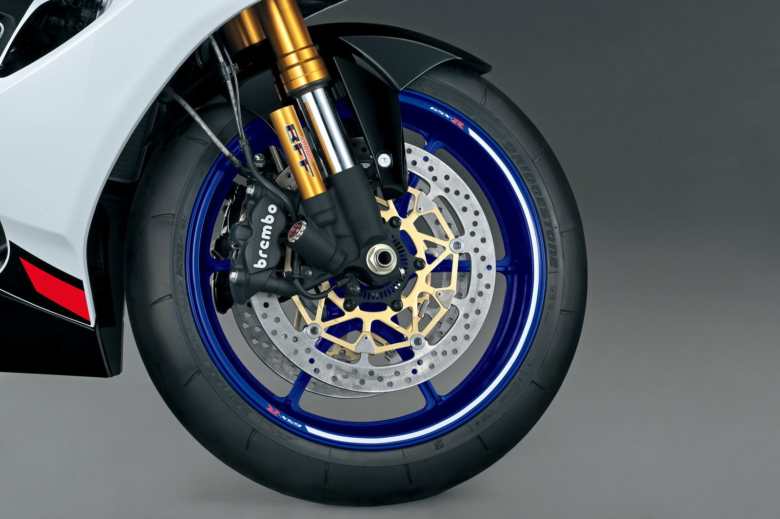 The braking and suspension hardware is familiar stuff