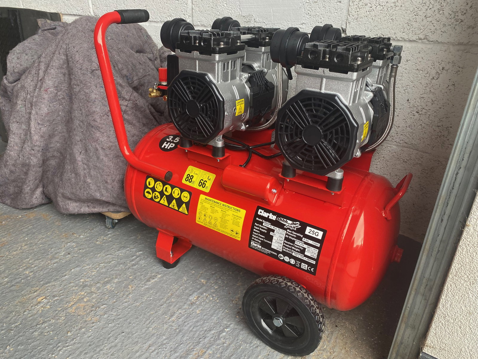 The Clarke SHHH50/350 Shhh Air Max