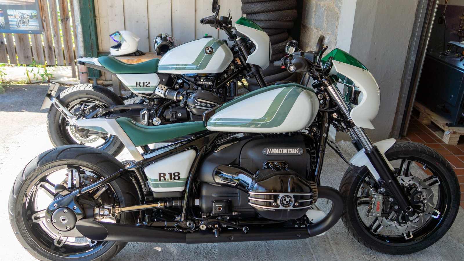 BMW 'Speed Sister' R12 and R18