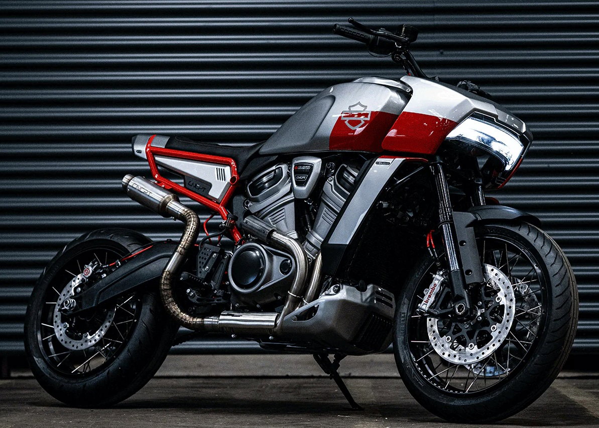 A Harley-Davidson custom by Powerbrick