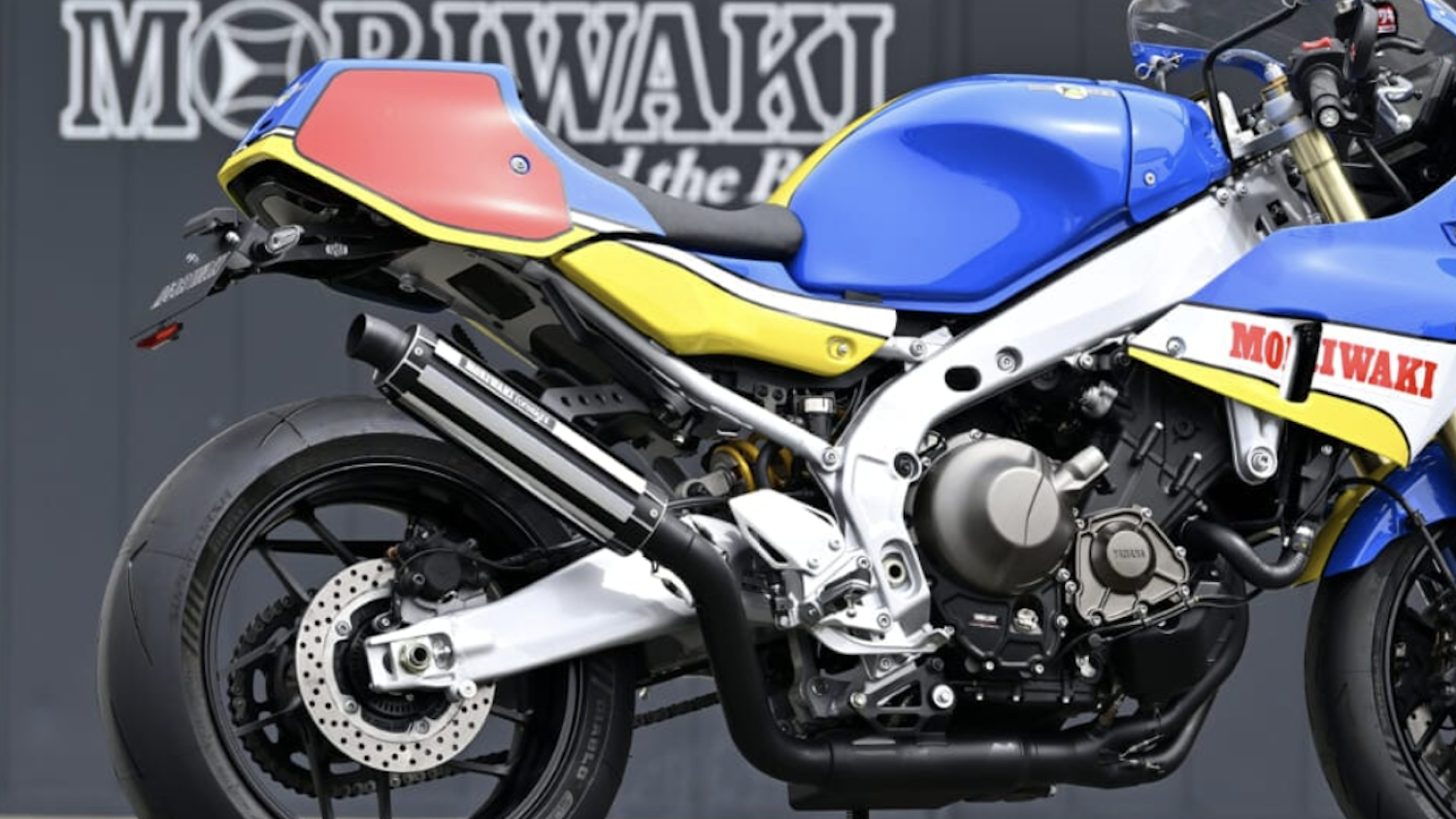 The Moriwaki Foresight exhaust