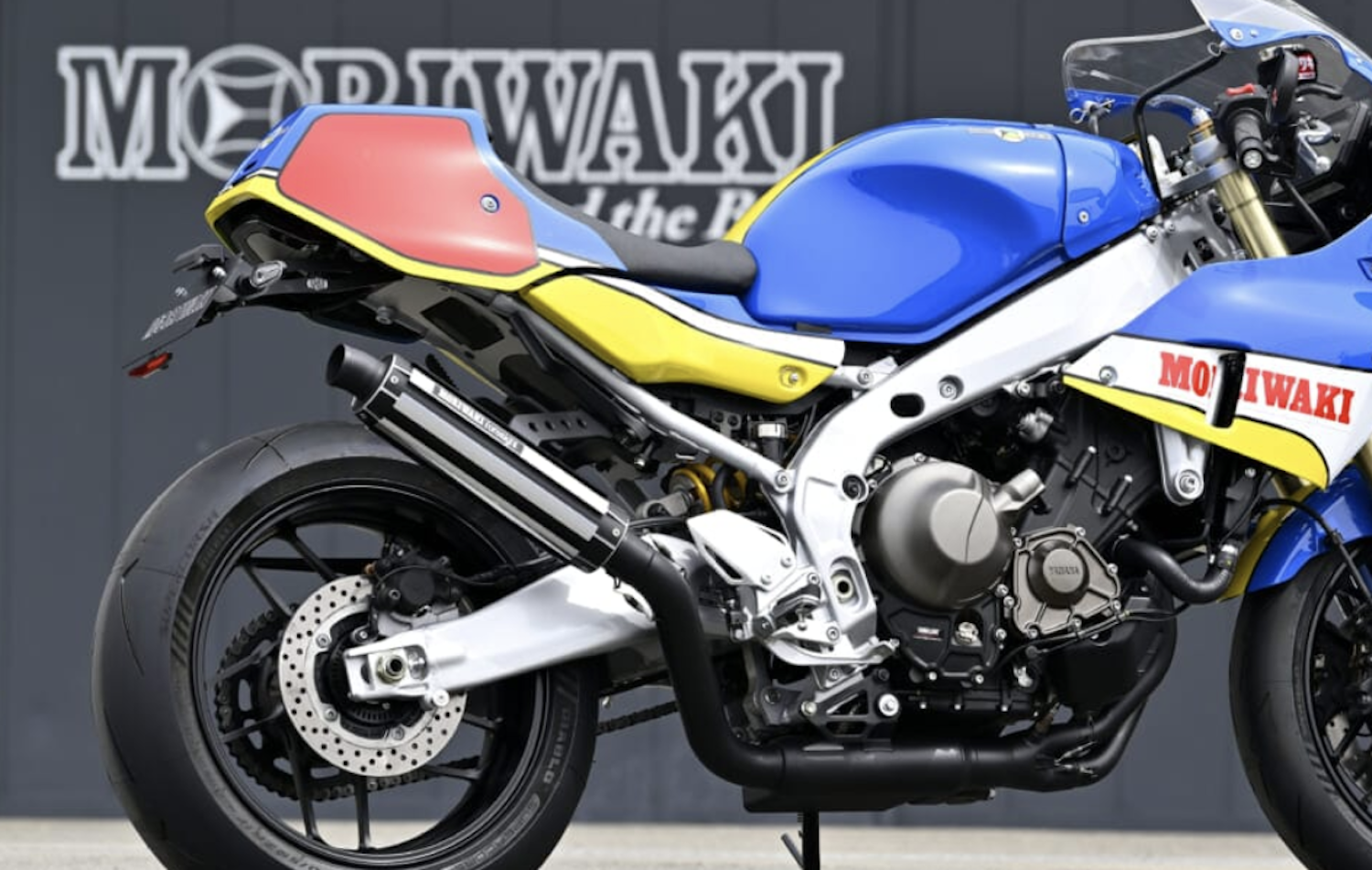 The Moriwaki Foresight exhaust