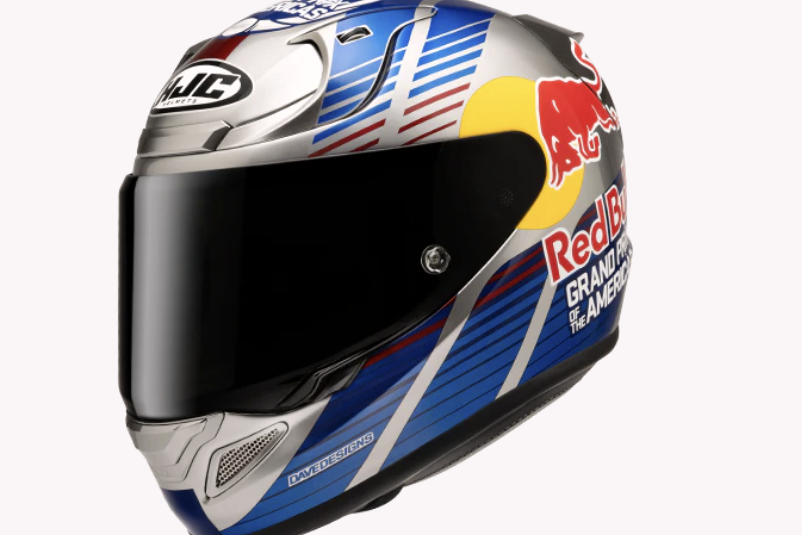 HJC presents new RPHA 12 Red Bull Austin MotoGP replica helmet | Visordown