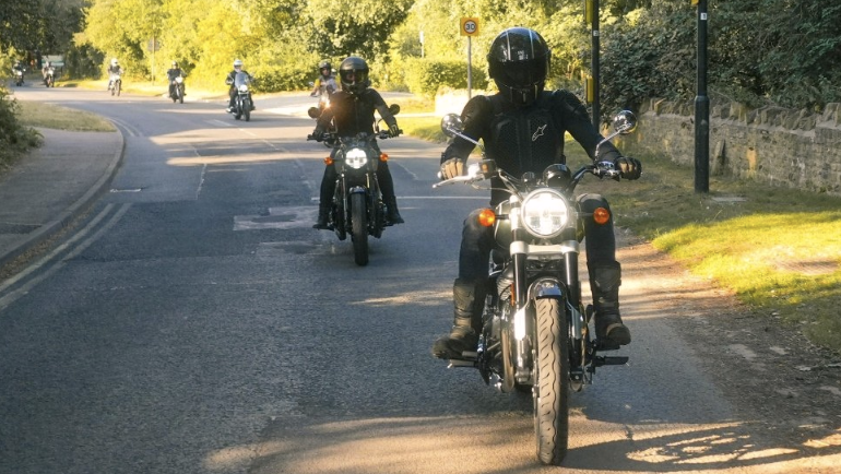 Royal Enfield ride out