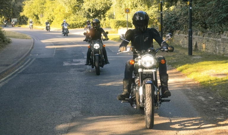 Royal Enfield ride out
