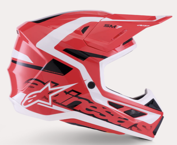 New Alpinestars motocross helmet. Credit - Alpinestars