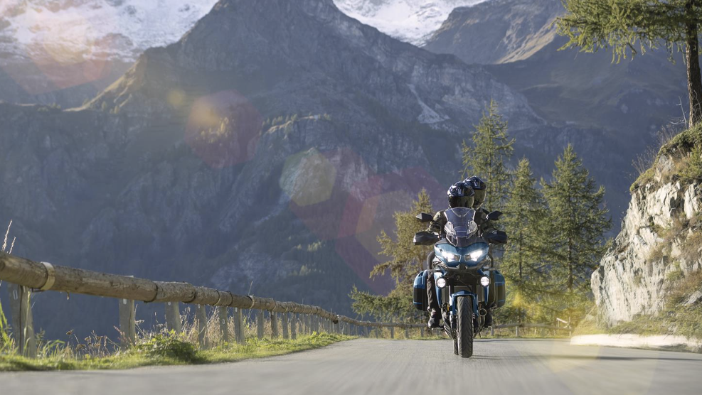 2026 Kawasaki Versys 650 riding on the road