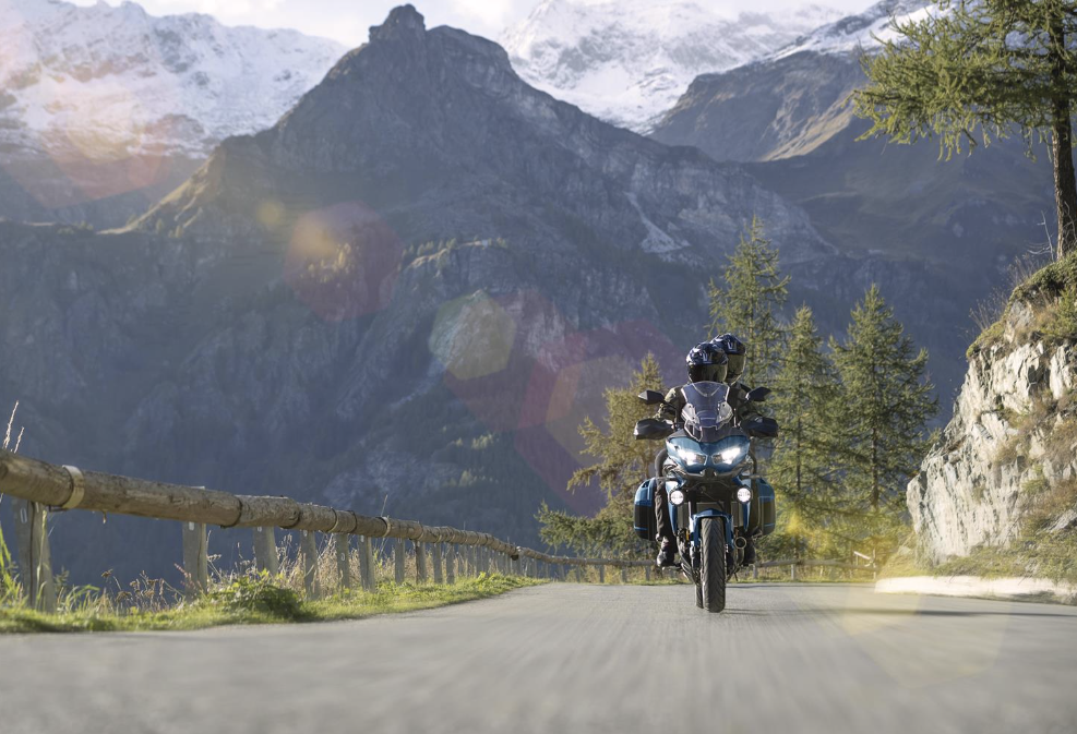 2026 Kawasaki Versys 650 riding on the road