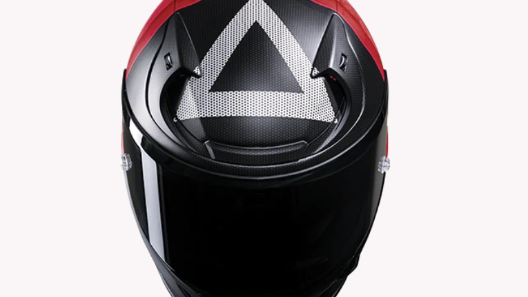 Netflix Squid Game helmet from HJC helmets. Credit - HJC
