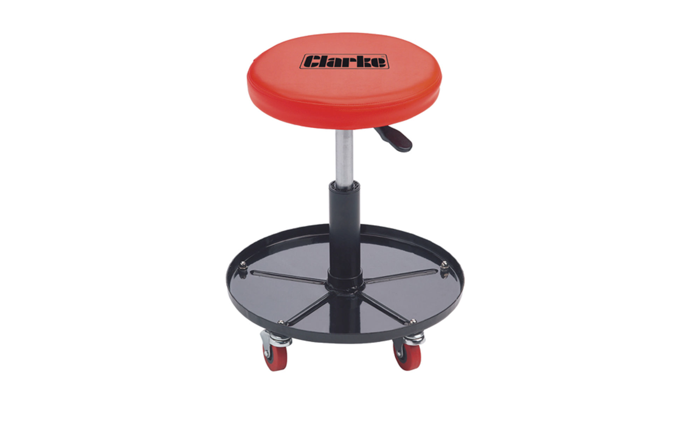 The Clarke CMS2 Height Adjustable Mechanics Seat