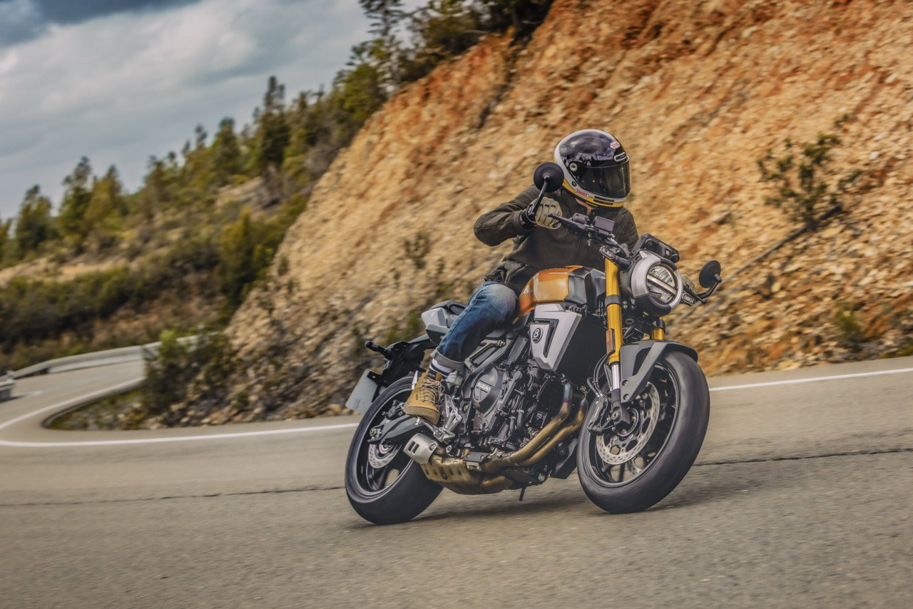 The Suzuki GSX-8T - riding