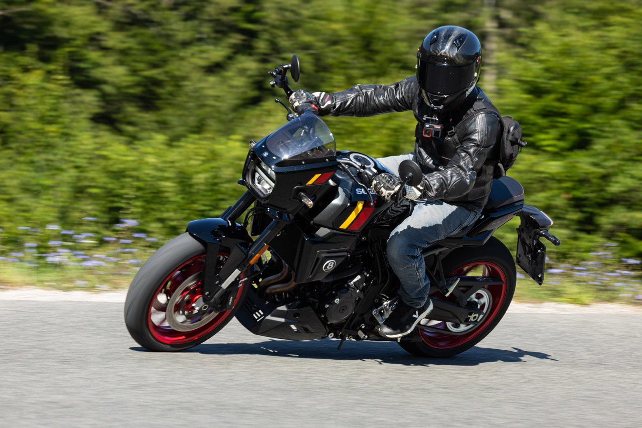 The GSX-8TT - riding