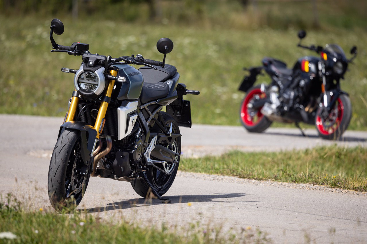 The GSX-8T (left) and GSX-8TT (right)