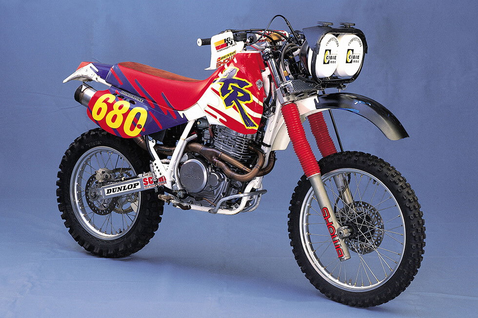 The 1992 XR600R BAJA (as raced in the BAJA 1000 rally)