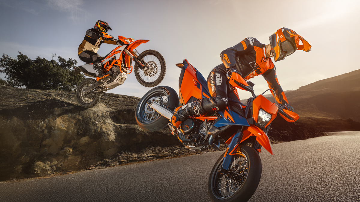 KTM's new 690 Enduro R and SMC R models