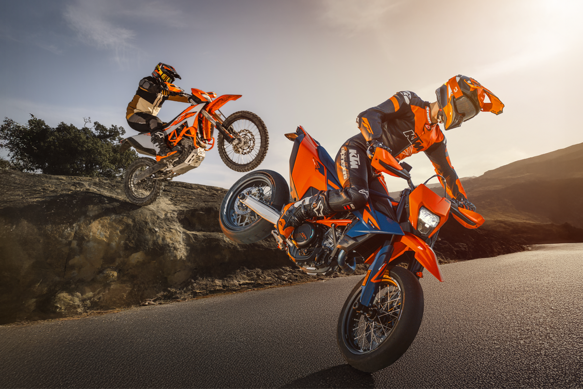 KTM's new 690 Enduro R and SMC R models