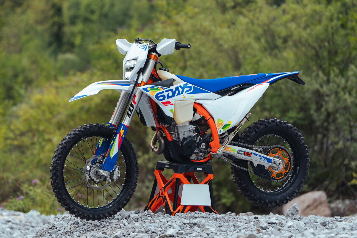 New KTM 6DAYS enduro model