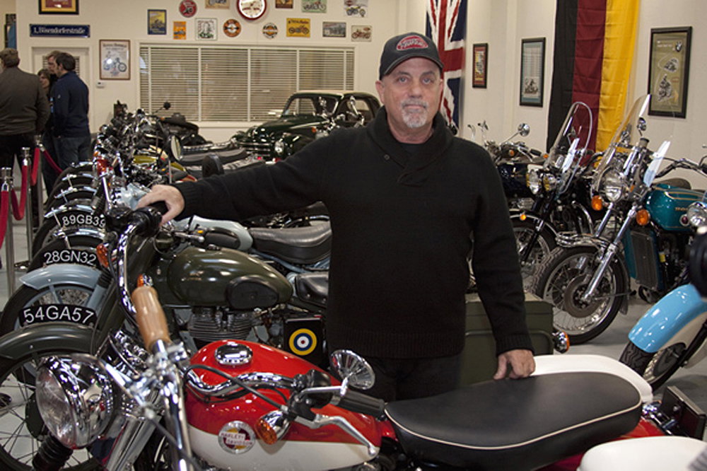 Billy Joel at 20th Century Cycles