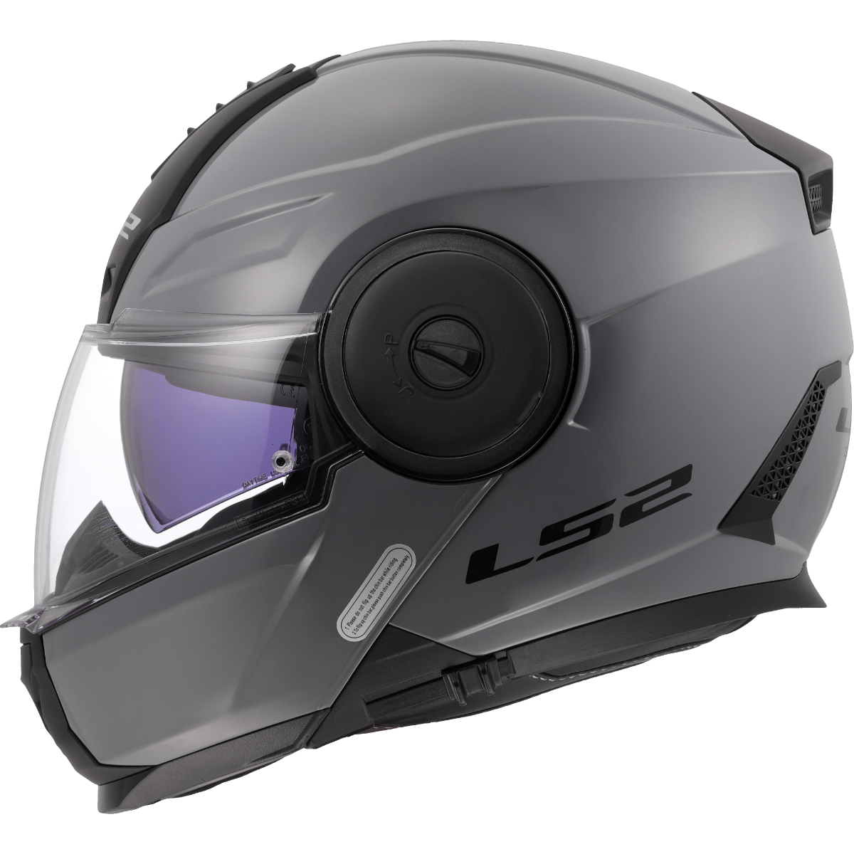 LS2 Scope II helmet in a solid grey colourway