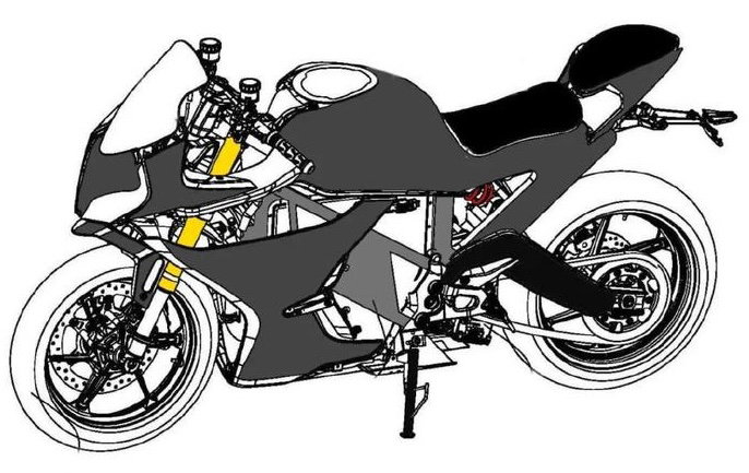 The battery is braced on both side by removable plates