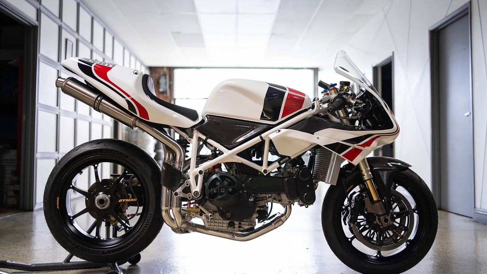 Naked Ducati 748 from Championship Cycles. Photo credit - Jeanne Vienne