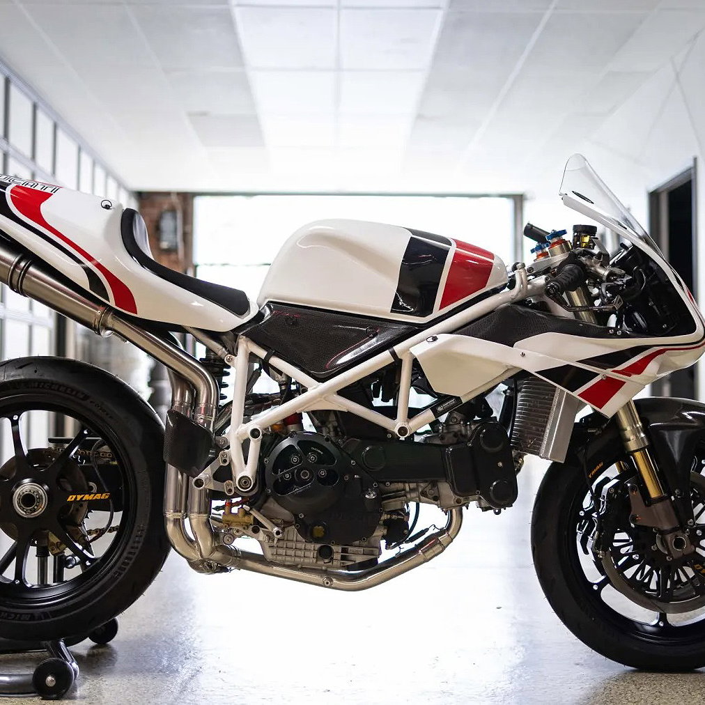 Naked Ducati 748 from Championship Cycles. Photo credit - Jeanne Vienne