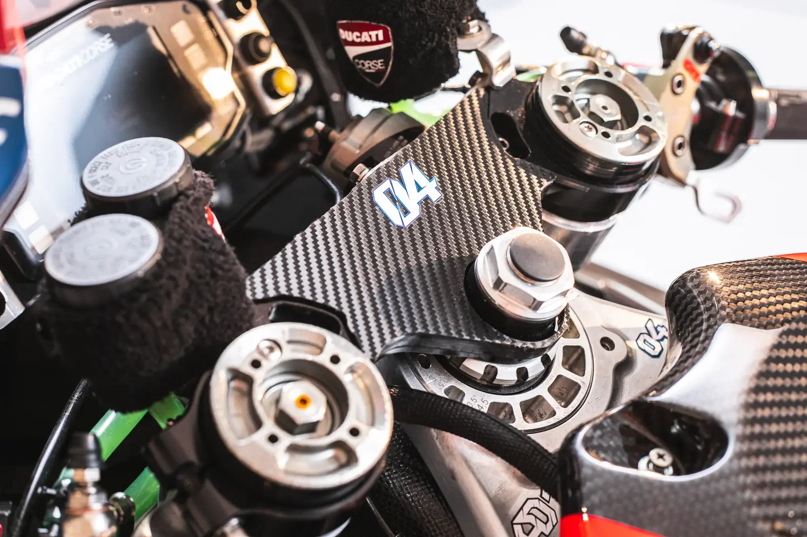 The cockpit still retains all of Dovi's decals