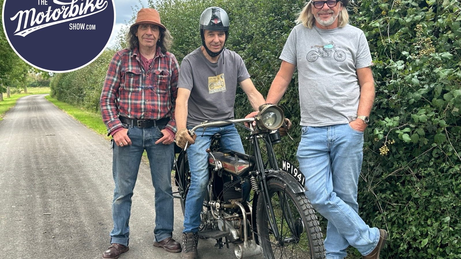 The Motorbike Show presenters including Henry Cole