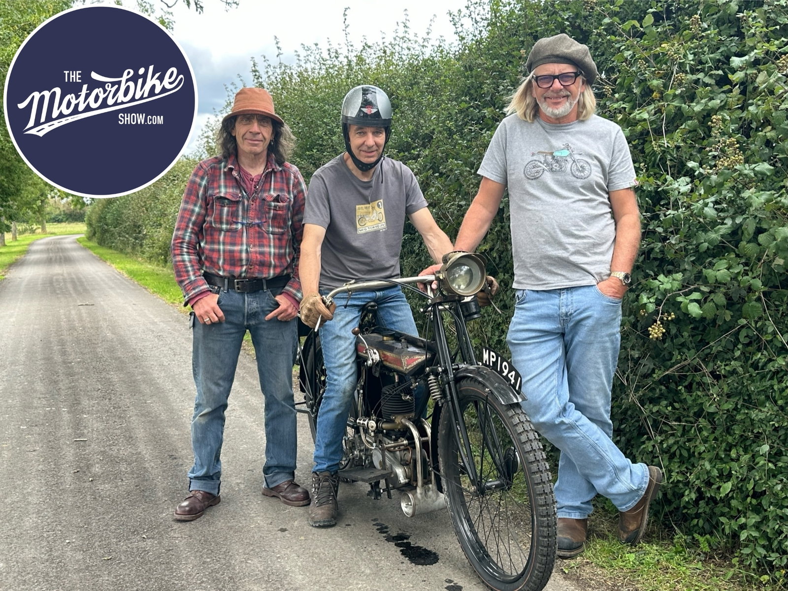 The Motorbike Show presenters including Henry Cole