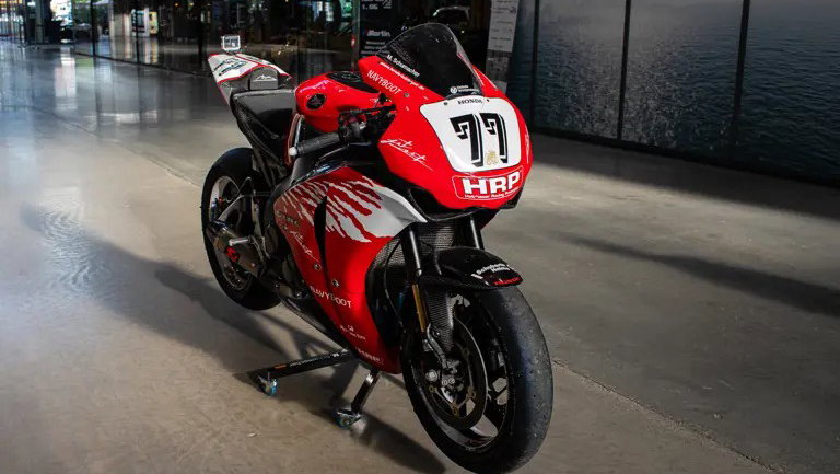 Michael Schumacher's Honda Fireblade from RM Sotheby's. Credit - Fabian Boehm