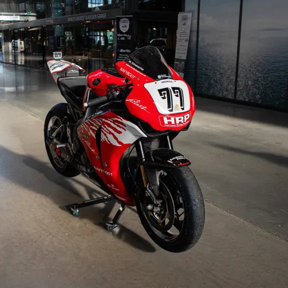 Michael Schumacher's Honda Fireblade from RM Sotheby's. Credit - Fabian Boehm