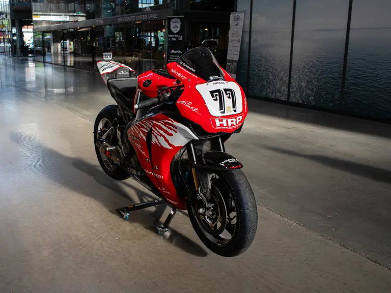 Michael Schumacher's Honda Fireblade from RM Sotheby's. Credit - Fabian Boehm