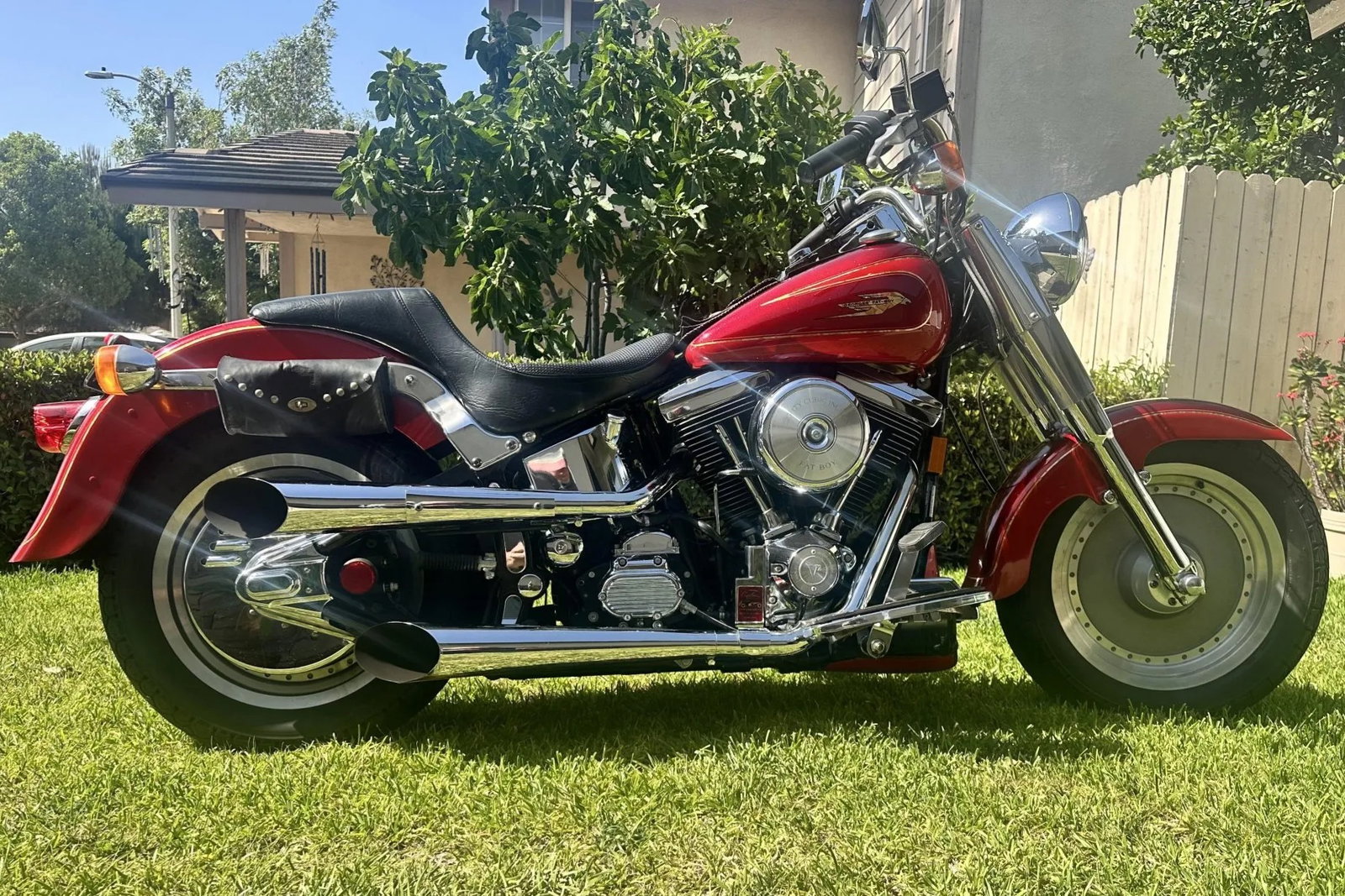 Ex-George Foreman Harley-Davidson Fat Boy sold