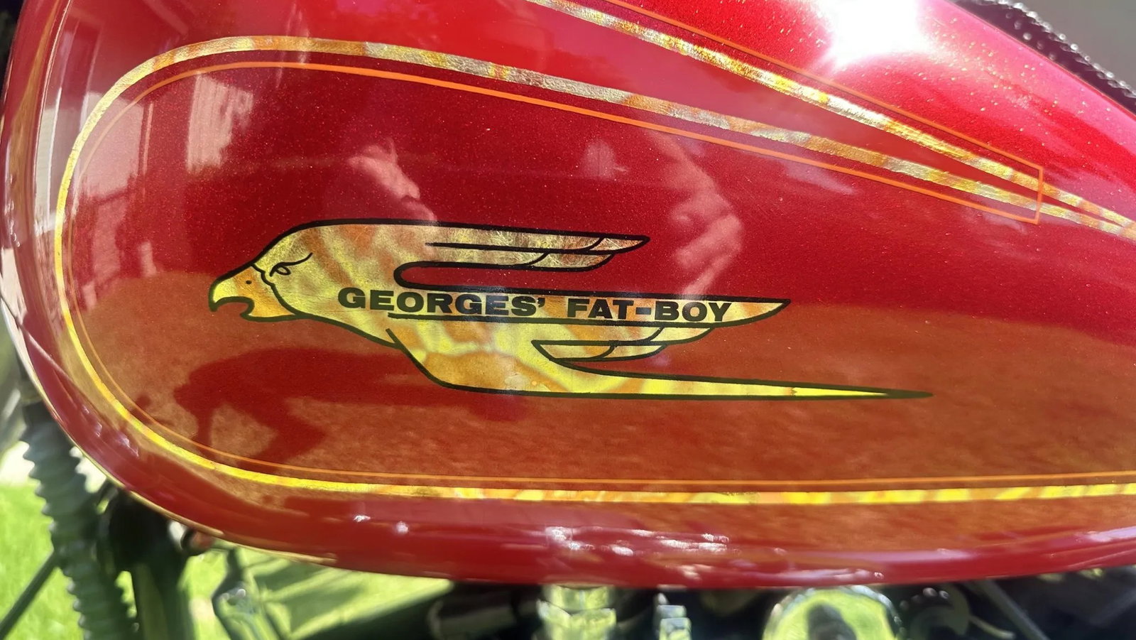 Ex-George Foreman Harley-Davidson Fat Boy sold