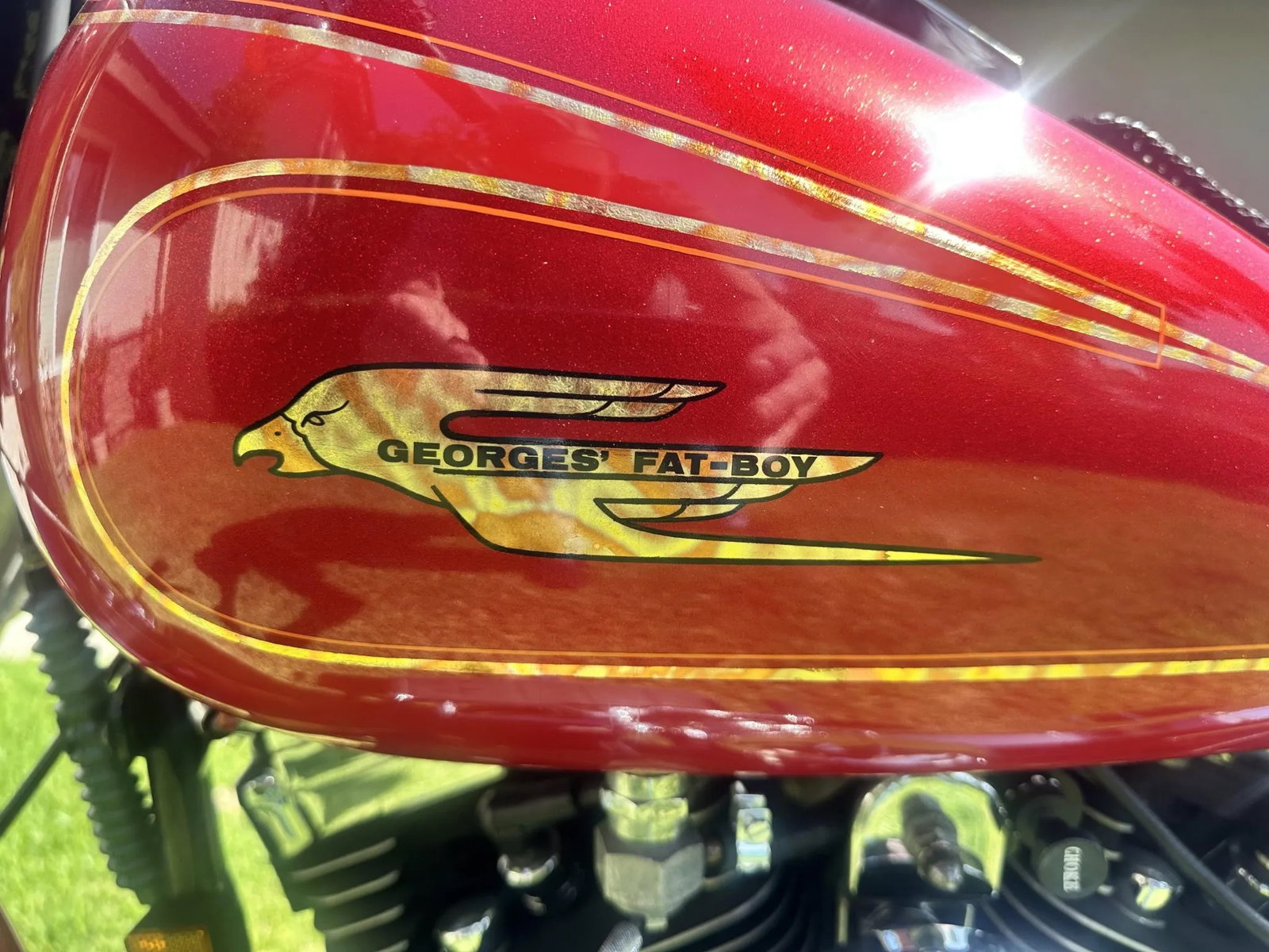 Ex-George Foreman Harley-Davidson Fat Boy sold