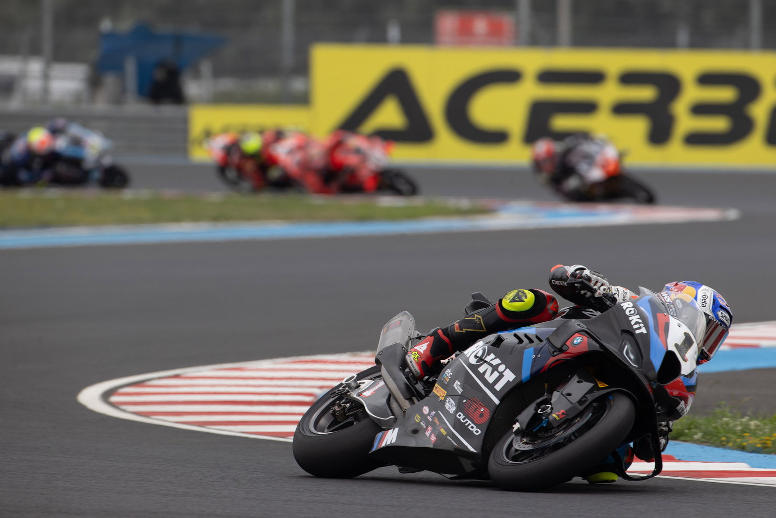 Toprak Razgatlioglu in action at Balaton Park. Photo credit - Gold and Goose