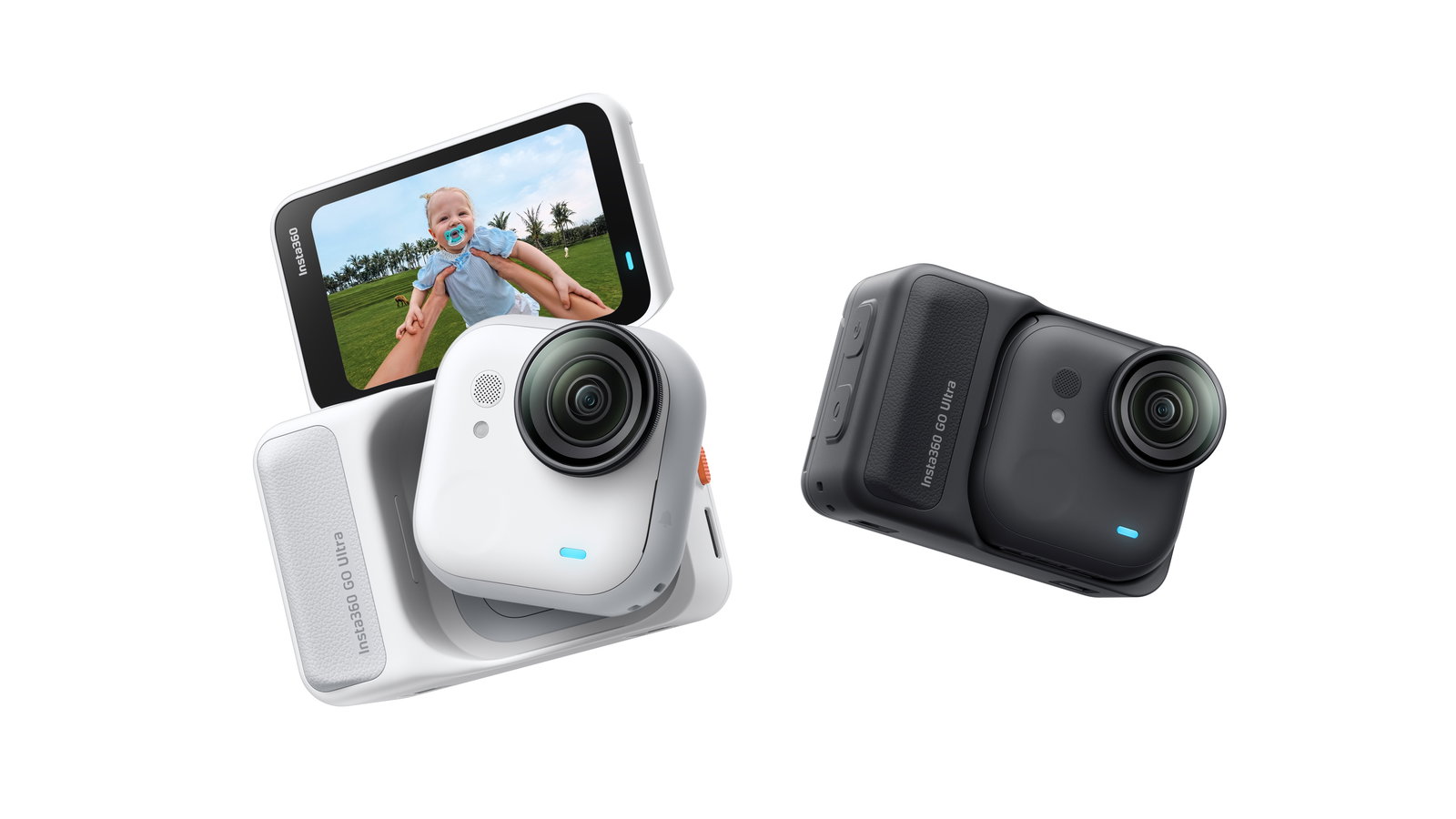 Both black and white versions of the GO Ultra are available