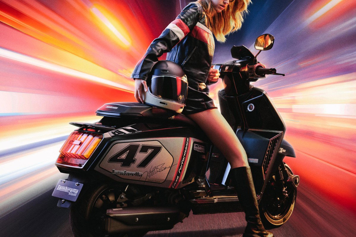 The new Casa Lambretta X300 special edition. Photo credit - Lambretta