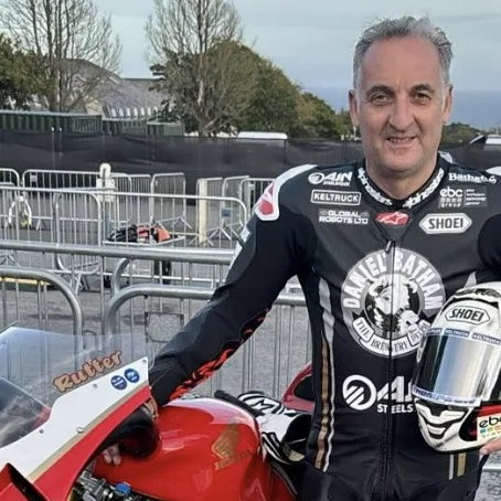 Michael Rutter at the Classic TT