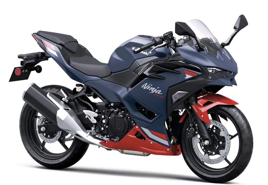 Kawasaki Ninja 500 in new colours