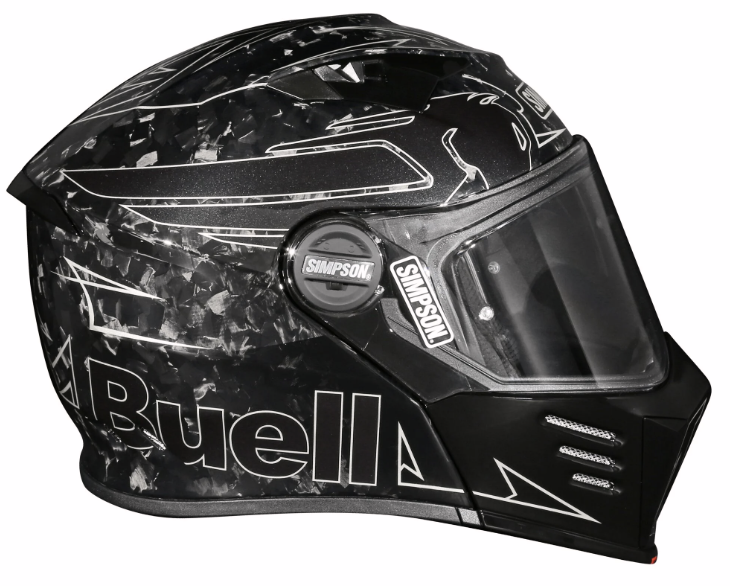 New Buell x Simpson motorcycle helmet. Credit - Simpson 