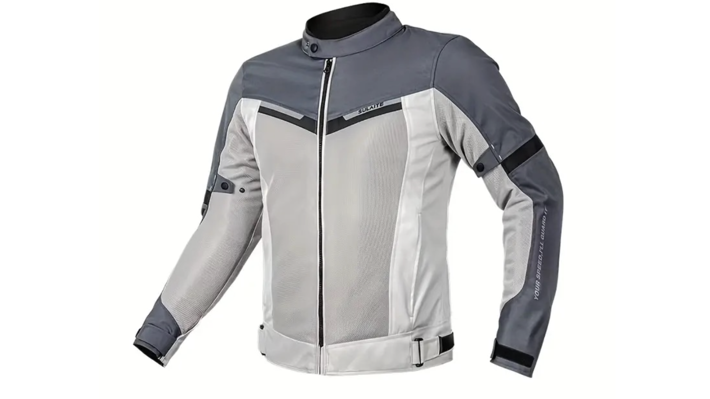 A 'motorcycle jacket' for sale on Temu