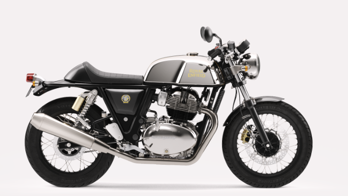 RE Continental GT 650 in a Mr Clean colourway. Photo credit - Royal Enfield