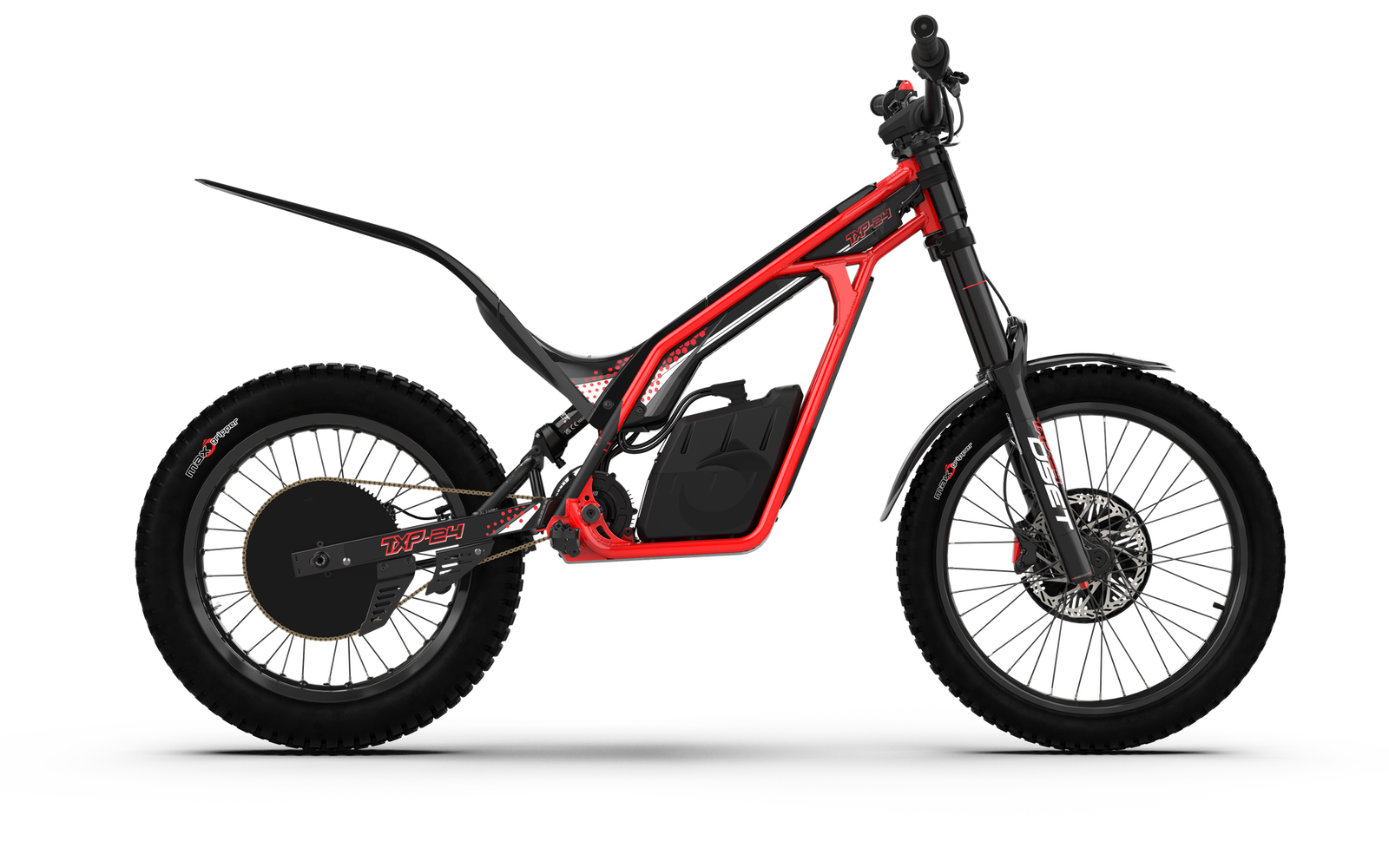 The Oset TXP-24 in trials trim - without the seat