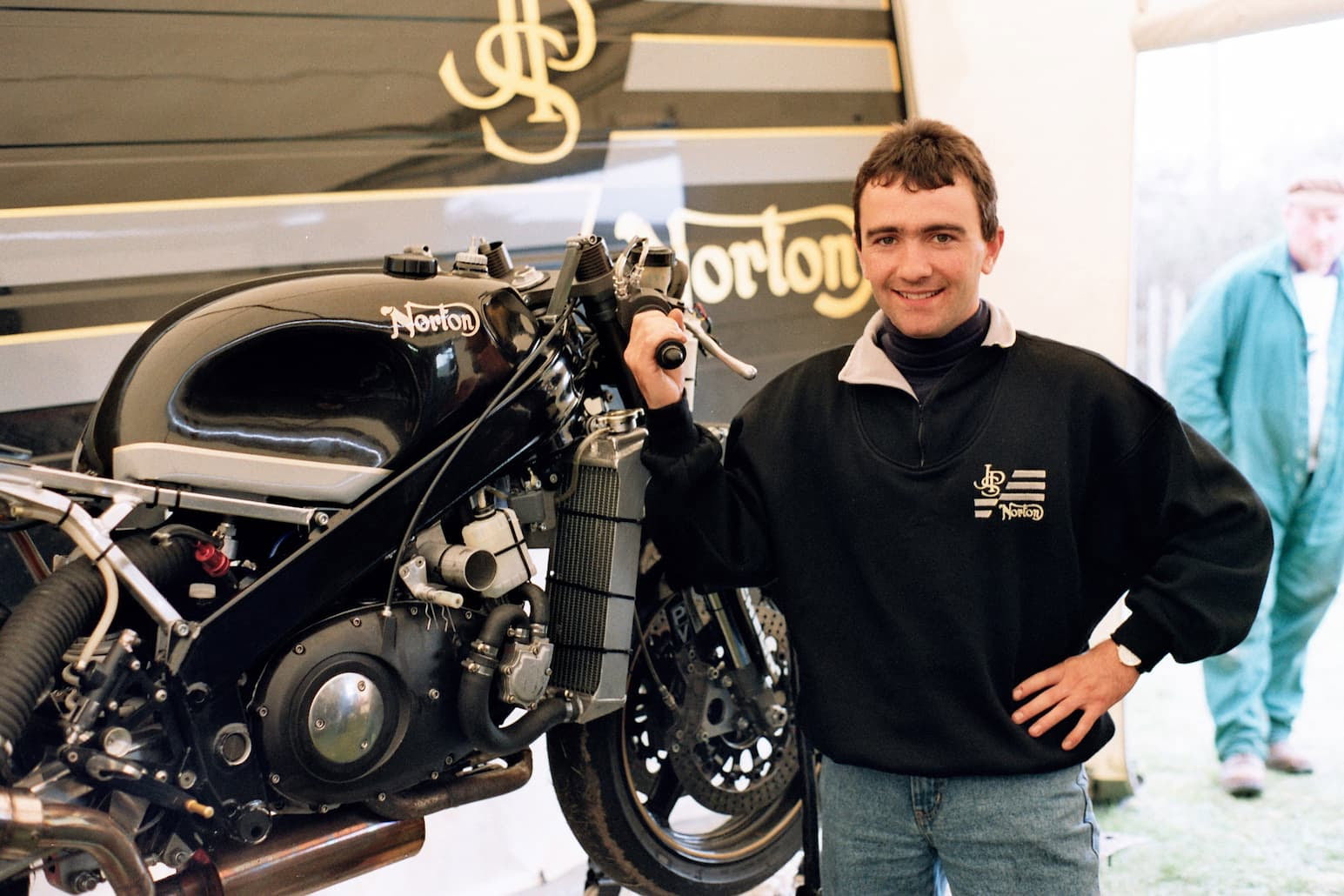 Norton Motorcycle and Robert Dunlop